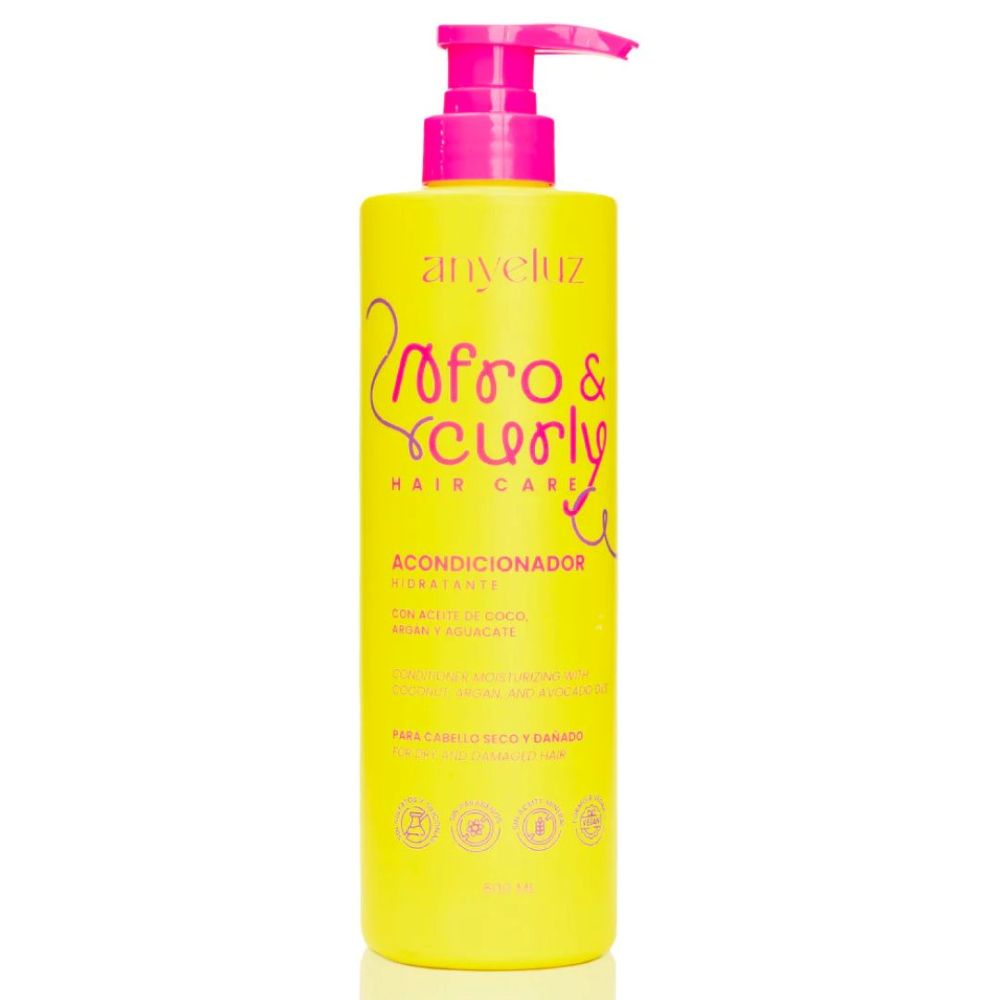 ACONDICIONADOR ANYELUZ*600ML AFRO Y CURLY