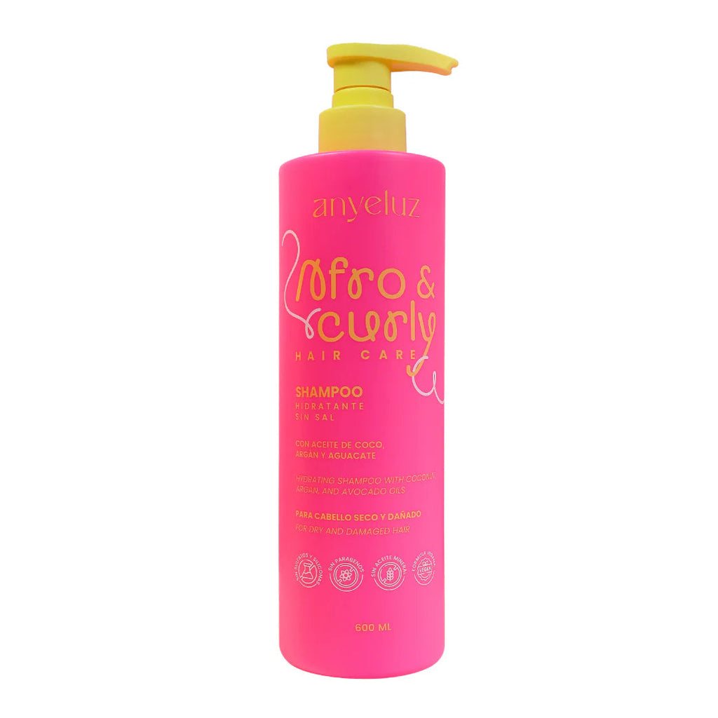 SHAMPOO ANYELUZ AFRO Y CURLY | 600 ml
