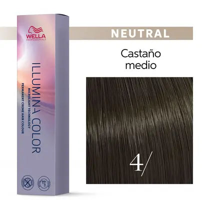 TINTE ILLUMINA COLOR 4 CASTAÑO MEDIANO