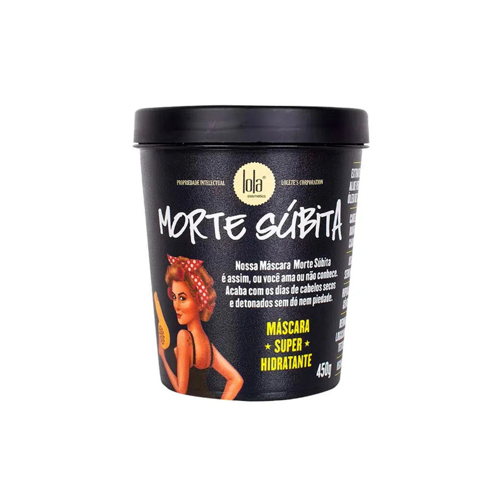 Máscara Super Hidratante Morte Súbita Lola Cosmetics | Tratamiento Reparador (450g)