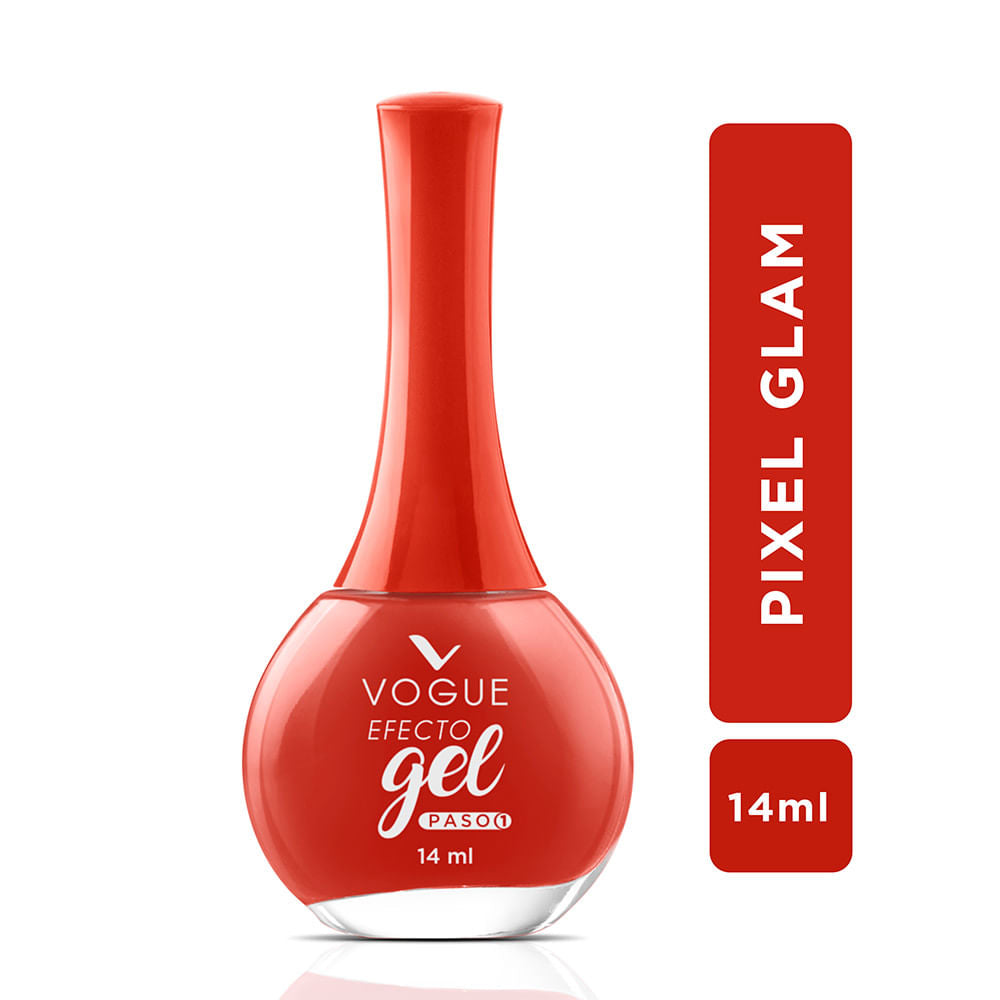 ESMALTE VOGUE GEL PIXEL GLAM*14ML