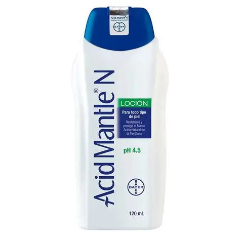 Acid Mantle N Loción pH 4.5 Bayer 120 ml | Cuidado Dermatológico