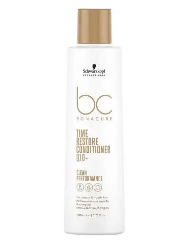 Acondicionador Schwarzkopf BC Bonacure Time Restore Q10+ | Vitalidad para Cabello Maduro