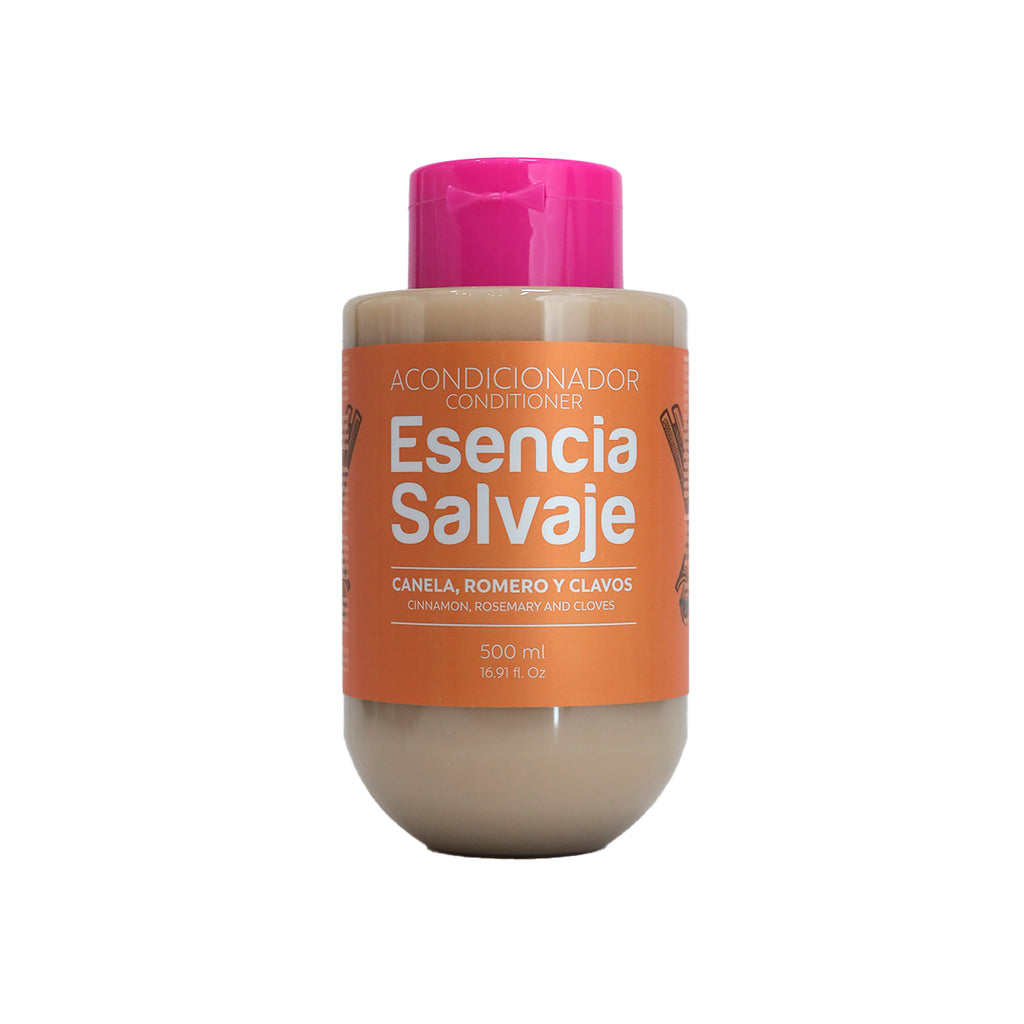 Acondicionador con Canela, Romero y Clavos - Esencia Salvaje | 500 ml