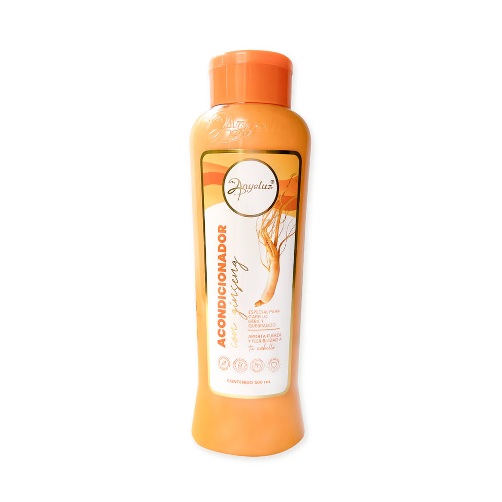 Acondicionador con Ginseng Anyeluz 500 ml | Fuerza, Flexibilidad y Cuidado Antirrotura