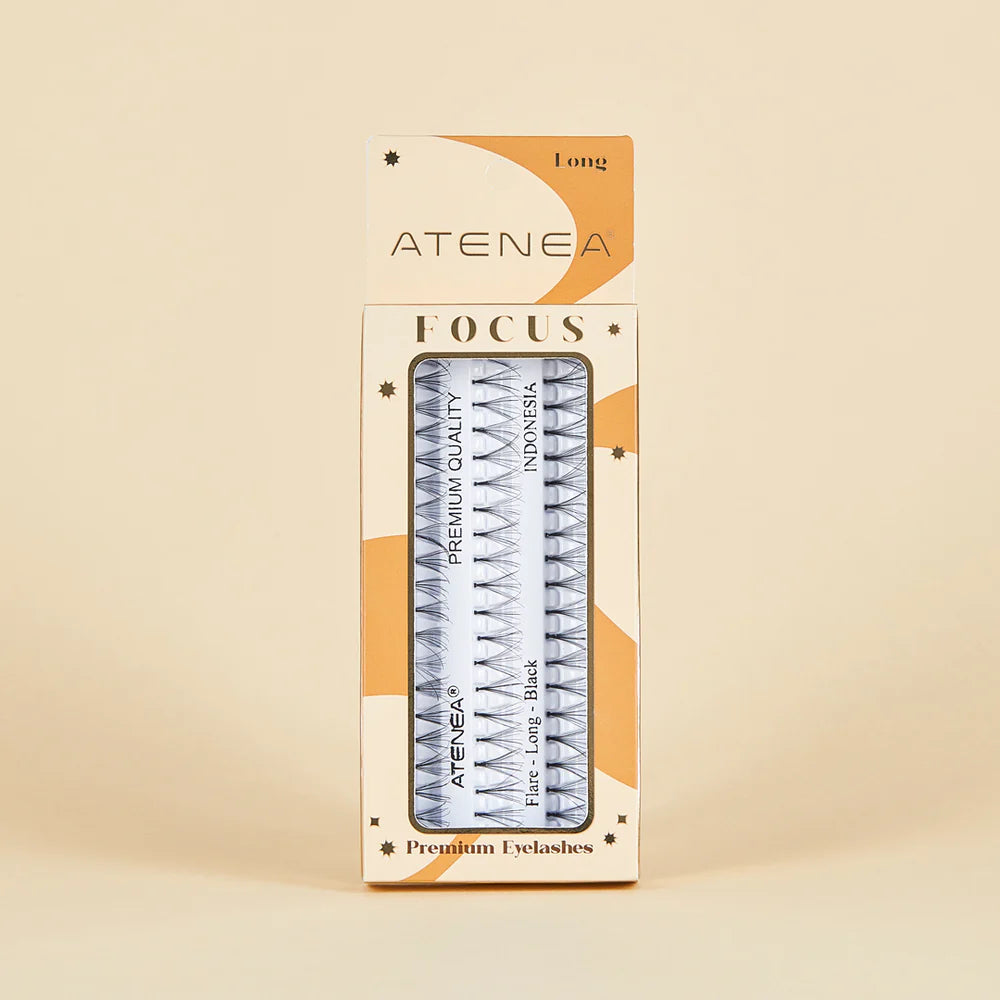 Pestañas Postizas Focus Flare Long Black Atenea Profesional