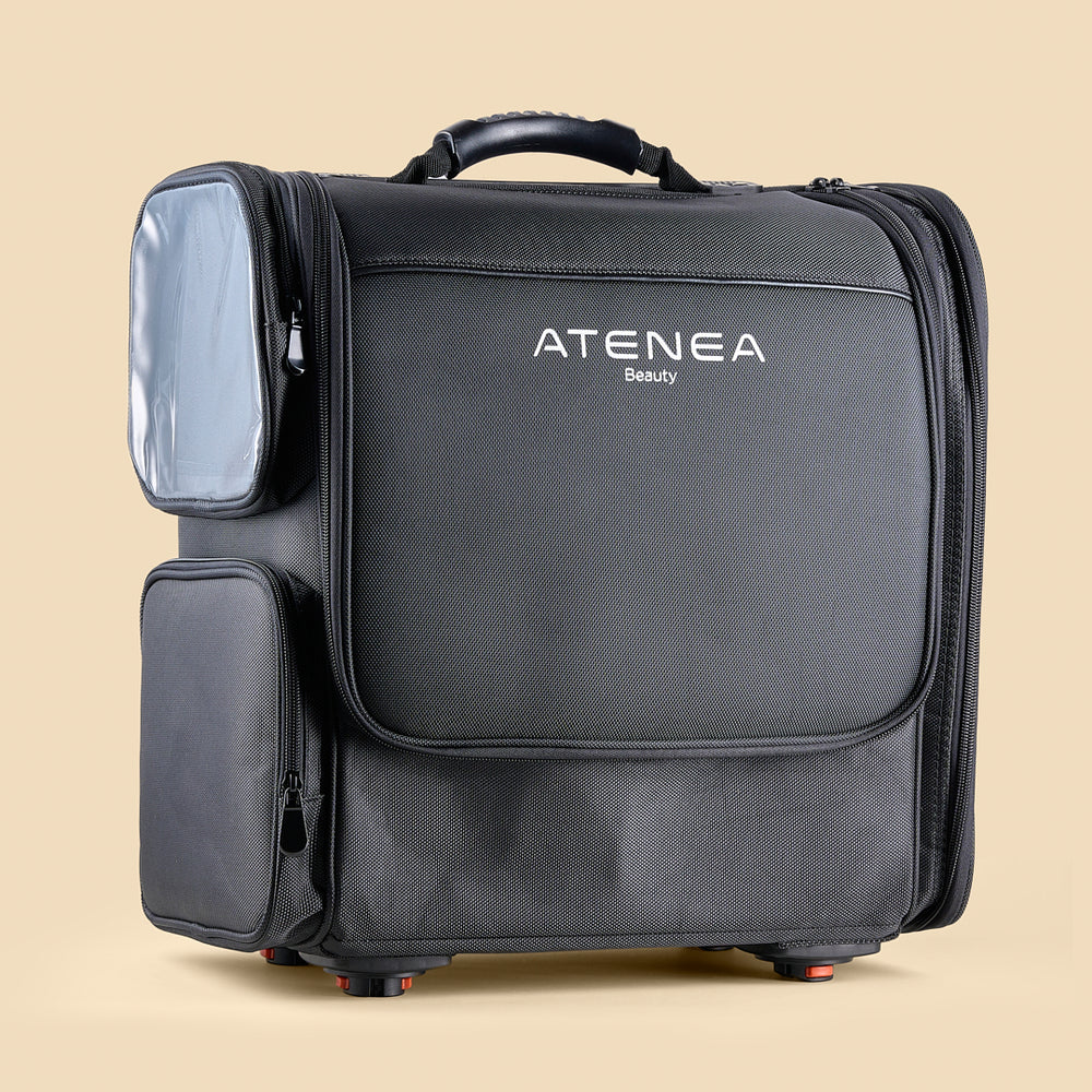 Maleta de Viaje Atenea Black Linea Profesional | Elegancia y Organización Premium