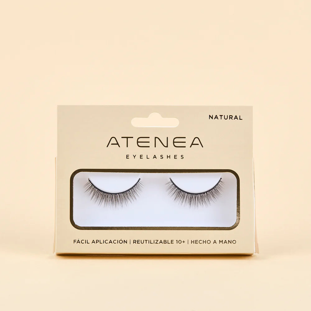 Pestañas Postizas Reutilizables Modelo Natural Atenea Eyelashes