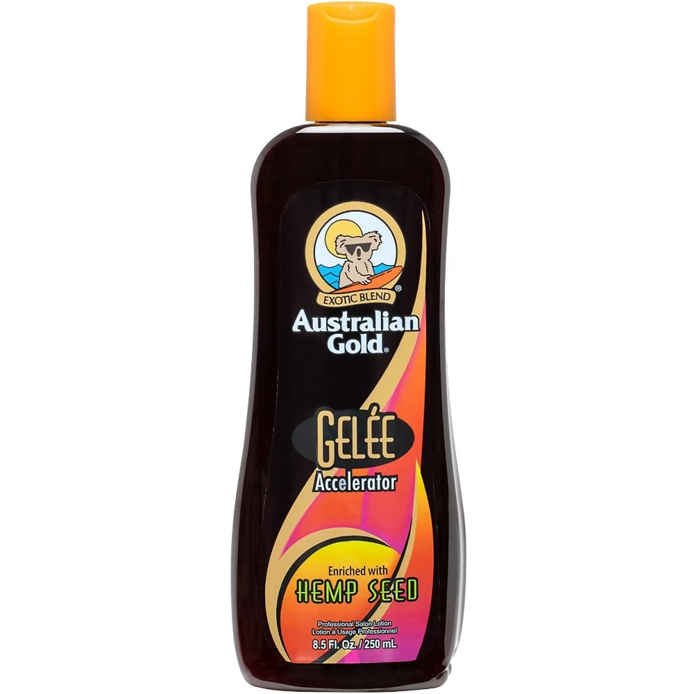 Australian Gold Gelee Accelerator con Hemp Seed 250ml | Acelerador de Bronceado Hidratante
