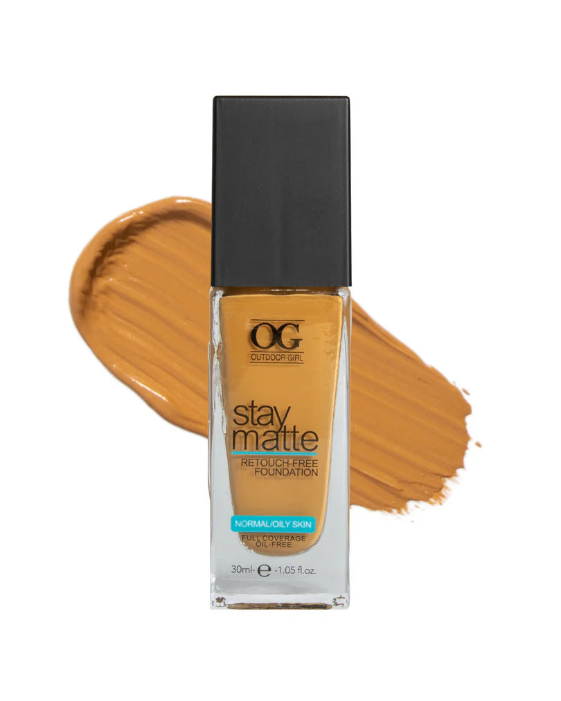 Base de Maquillaje Stay Matte OG Outdoor Girl | Tono 630 | Cobertura Total y Acabado Libre de Aceite