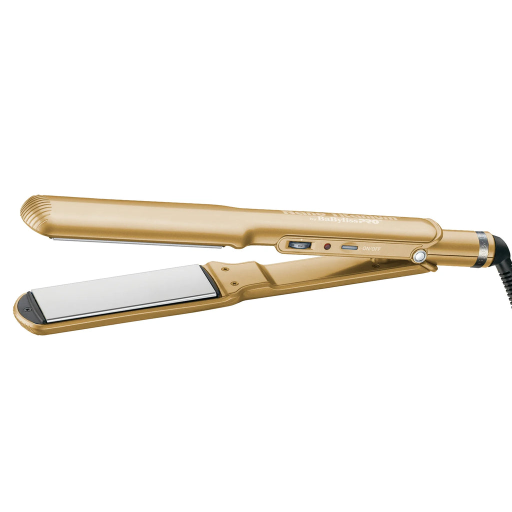 Plancha de Cabello BaBylissPRO Nano Titanium | Dorada 1 1/2" - 38mm