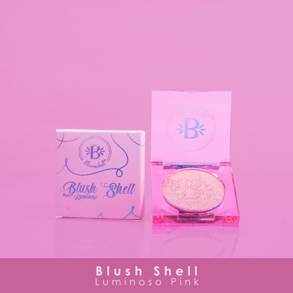 Rubor Luminoso Blush Shell Tono #01 Pink | Bloomshell