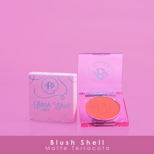 Rubor Matte Blush Shell Tono #06 Terracota | Bloomshell