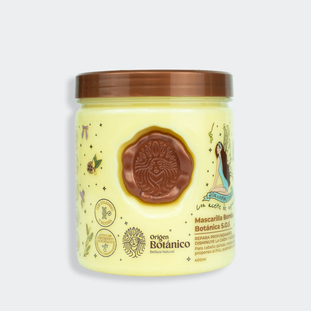 Mascarilla Bomba Botanica S.O.S Origen Botanico 400ml