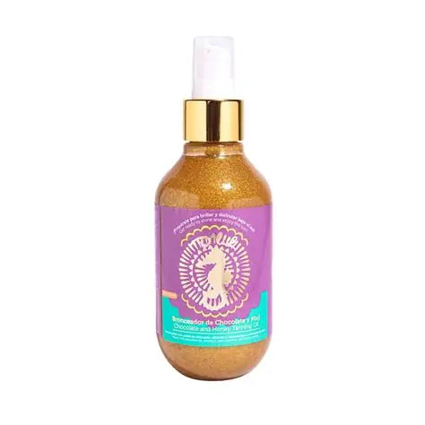 Bronceador de Chocolate y Miel Dluchi | Logra un Bronceado Dorado y Radiante