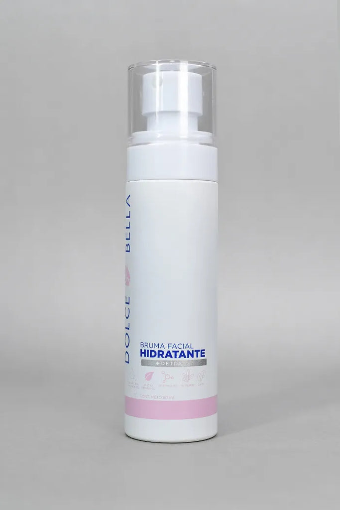 Bruma Facial Hidratante + Detox Dolce Bella | Refresca, Purifica y Revitaliza tu Piel