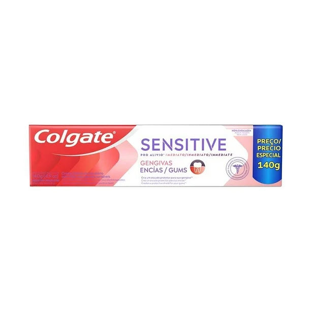 Crema Dental Colgate Sensitive Pro-Alivio Inmediato Encías 140 g