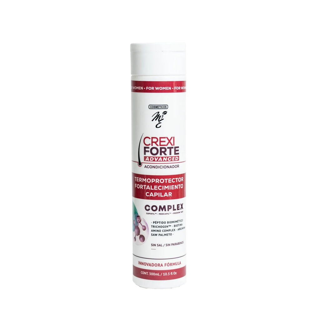 Acondicionador Crexi Forte Advanced para Mujer | Fortalecimiento y Termoprotección (300ml)