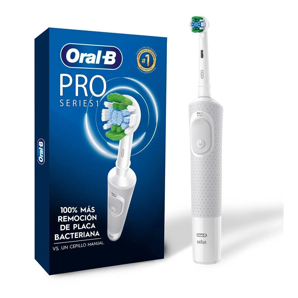 Cepillo Dental Eléctrico Recargable Oral-B Pro Series 1 Blanco