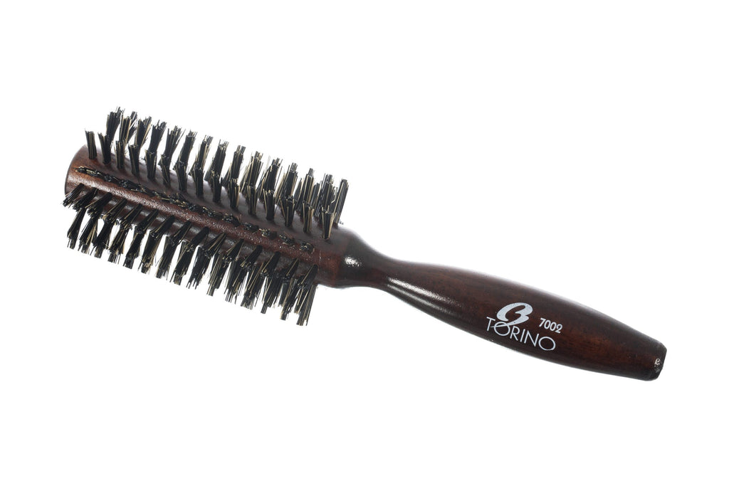 Cepillo Redondo Profesional de Madera Torino Ref. 7002 | Estilizado y Brushing