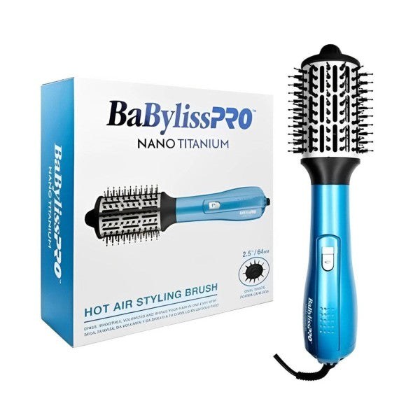 Cepillo Eléctrico BaBylissPRO Nano Titanium Hot Air Styling Brush (2.5" / 64 mm)