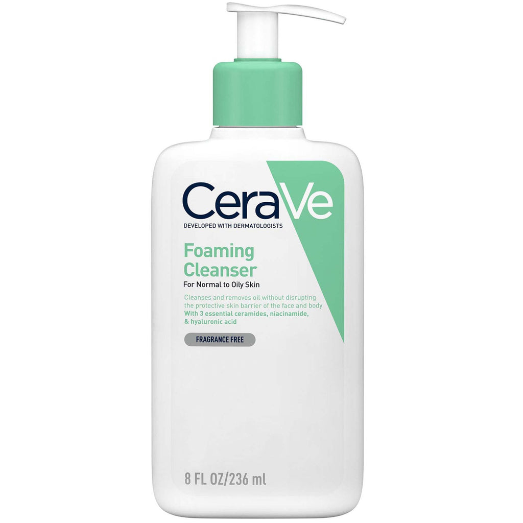 Gel Limpiador Espumoso CeraVe Foaming Facial Cleanser | 236 ml