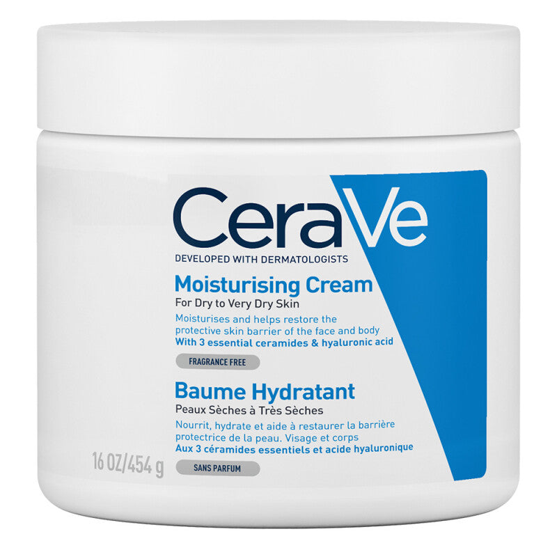 CeraVe Crema Hidratante | 454 g (Tarro Familiar)