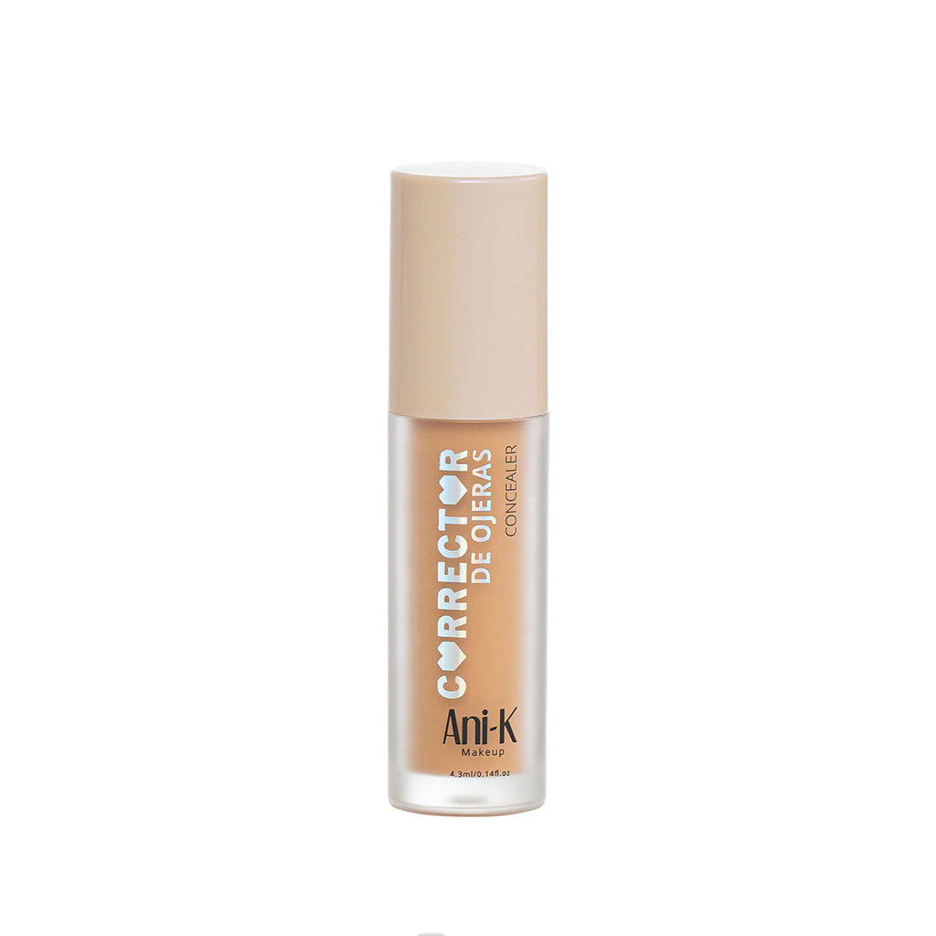 Corrector de Ojeras Ani-K | Tono 04 Ginger | Alta Cobertura y Acabado Profesional