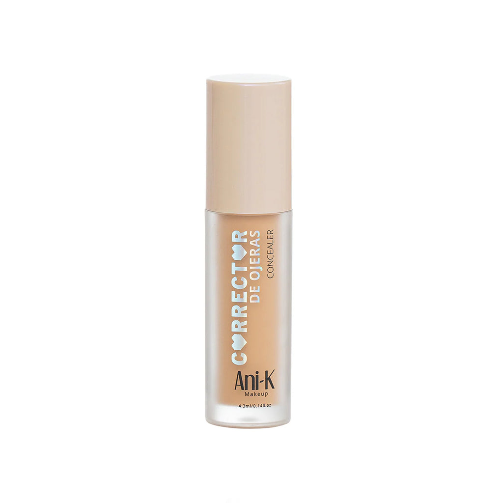 Corrector de Ojeras Ani-K Tono 03 Honey | Alta Cobertura y Acabado Natural