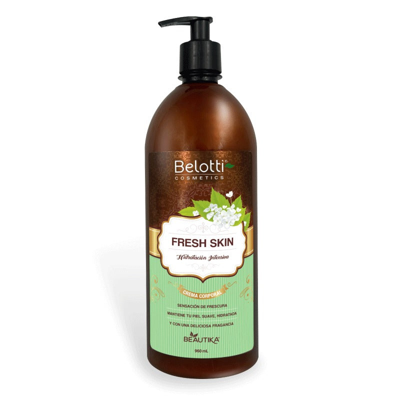 Crema Corporal Hidratación Intensiva Belotti Fresh Skin | 960 ml