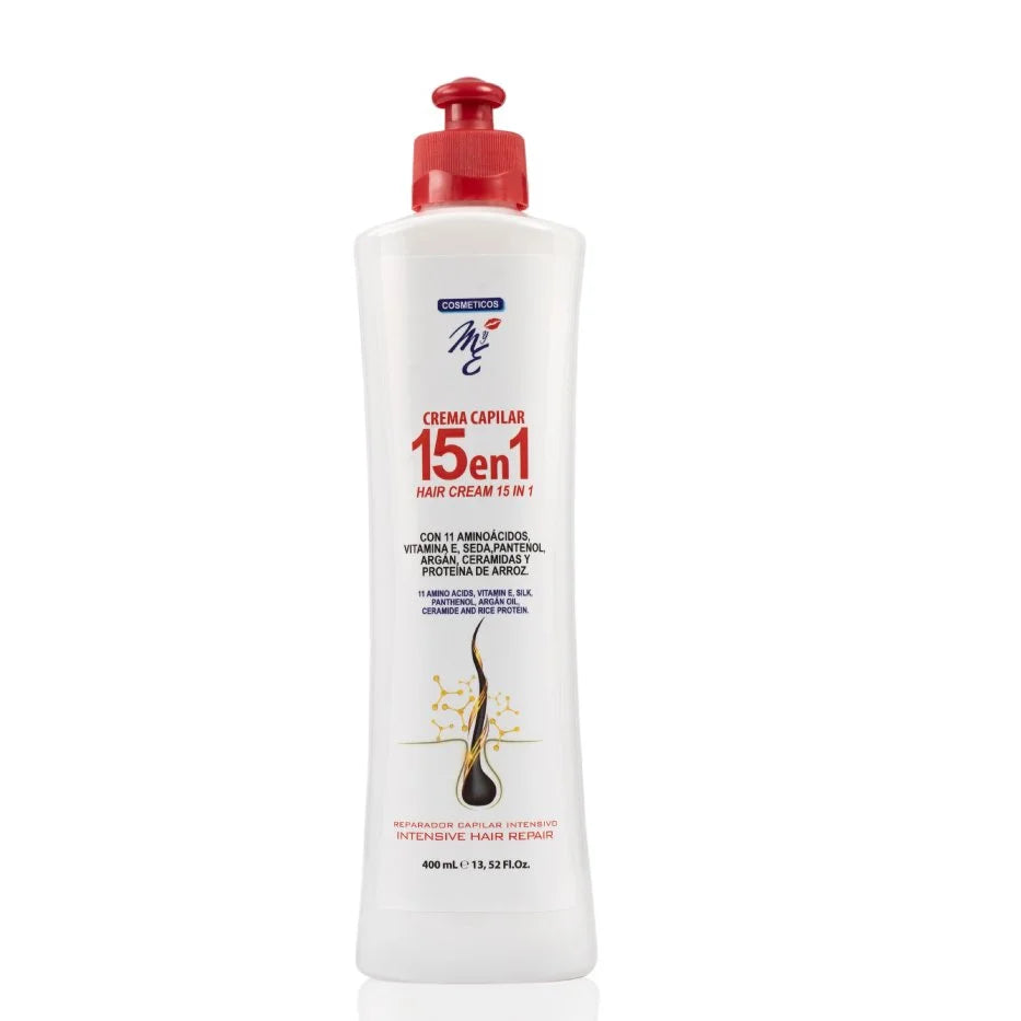 Crema Capilar 15 en 1 M&E | 400 ml