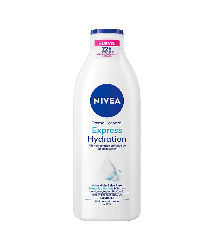 Crema Corporal Express Hydration 72h Nivea | 400 ml
