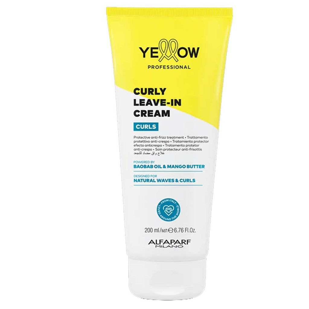 Crema Leave-In Curly Professional | Yellow Alfaparf Milano | 200 ml