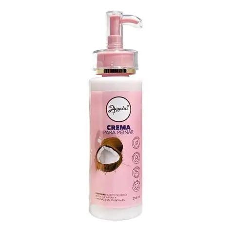 Crema para Peinar Aceite de Coco Anyeluz 250 ml | Nutrición, Brillo y Definición