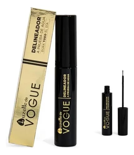 Delineador Líquido a Prueba de Agua Luzette de Vogue | Larga Duración