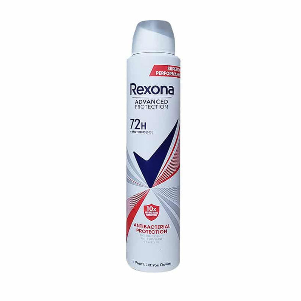 Antitranspirante | Rexona Advanced Protection 72h Antibacterial Protection | 200 ml