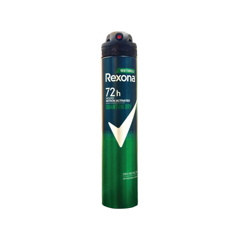 Antitranspirante | Rexona Men 72h Quantum Dry | Aerosol 200 ml