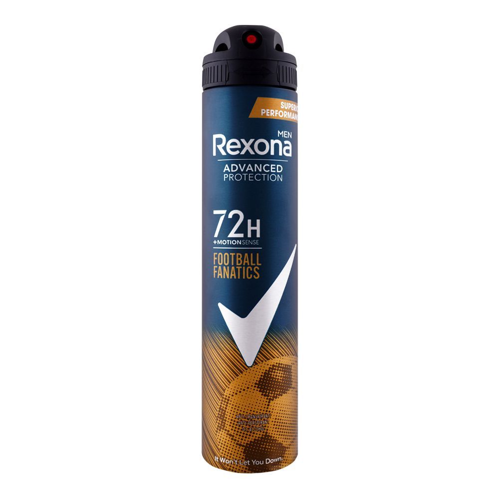 Antitranspirante | Rexona Men Advanced Protection 72h | Football Fanatics | 200 ml