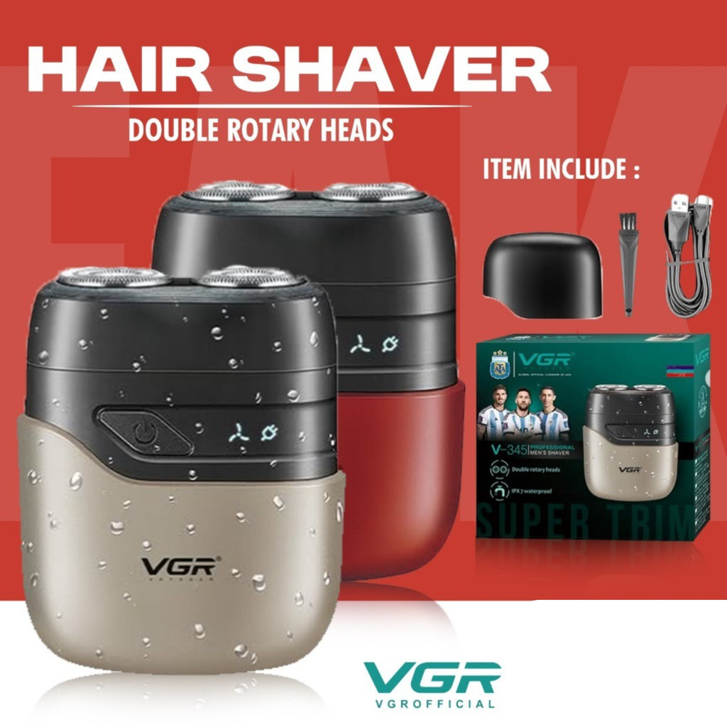 Mini Afeitadora Portátil de Viaje VGR V-345 Impermeable
