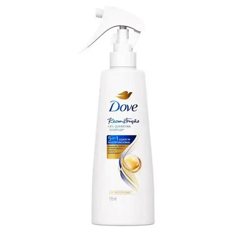Tratamiento Leave-In 5 en 1 Reconstrucción +2% Keratina Complex Dove | 175 ml