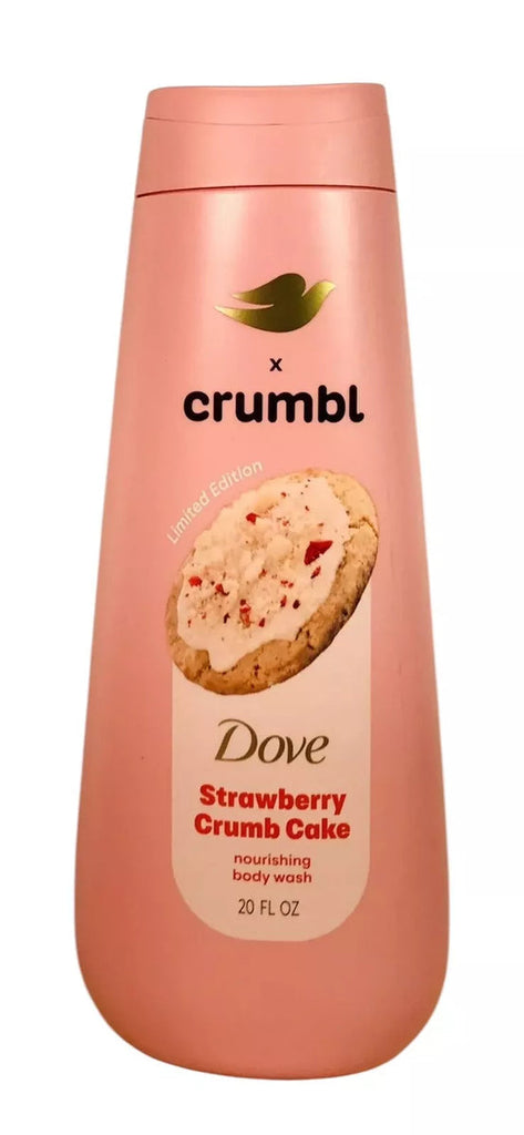 Jabon Corporal Liquido Strawberry Crumb Cake Dove x Crumbl 20 oz