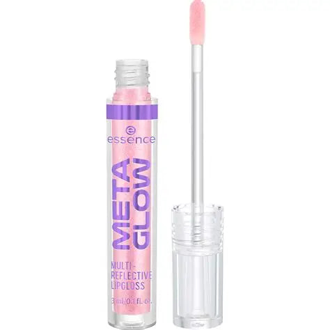 Essence Meta Glow Multi-Reflective Lipgloss | Brillo Labial Tornasolado | 02 Digital Pink