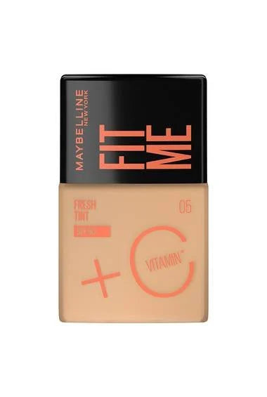 Maybelline Fit Me Fresh Tint Tono 05 | Maquillaje con Vitamina C y FPS 50