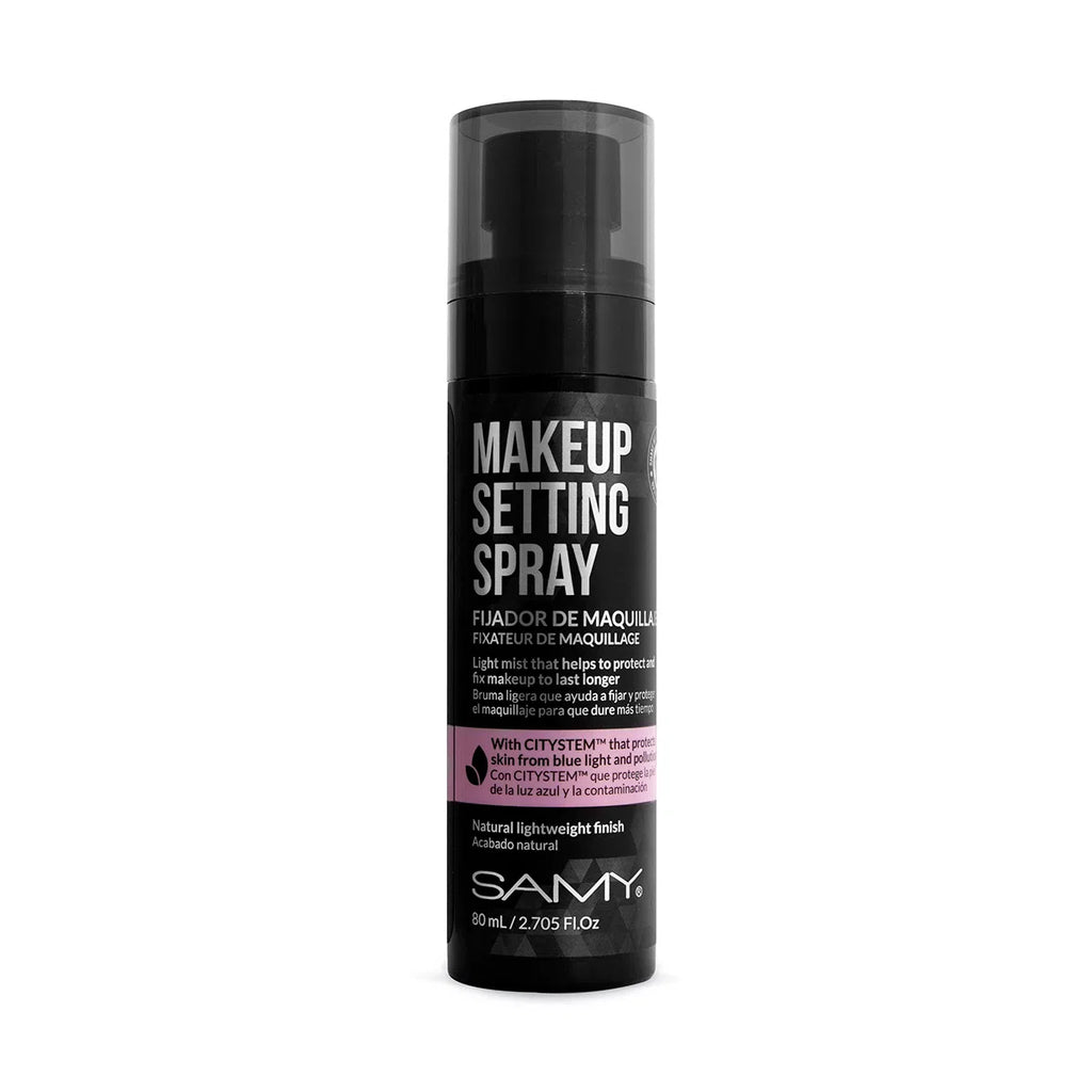 Fijador de Maquillaje Samy | Makeup Setting Spray con Tecnología CITYSTEM™