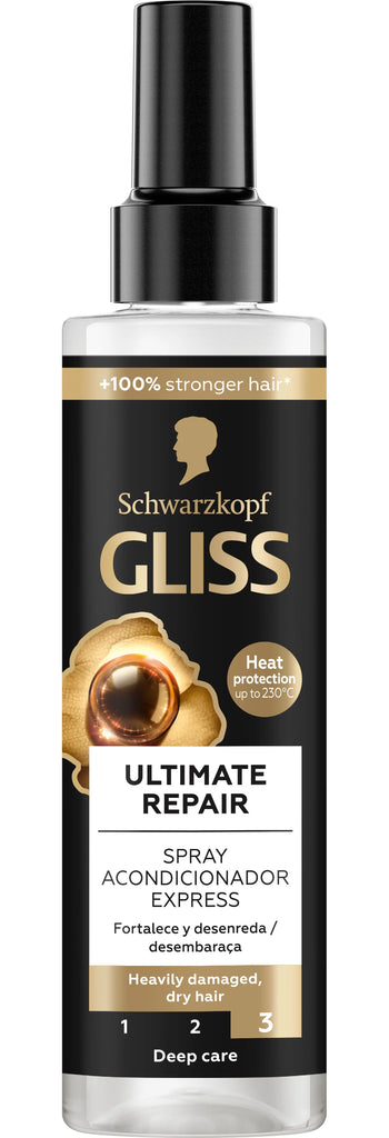 Spray Acondicionador Express Schwarzkopf Gliss Ultimate Repair | 200 ml