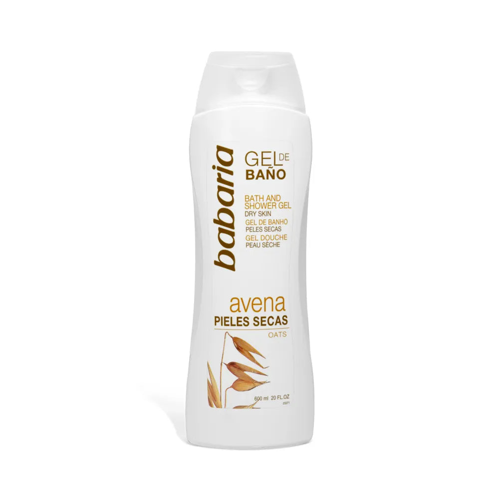 Gel de Baño Avena Babaria Para Pieles Secas | 600 mL