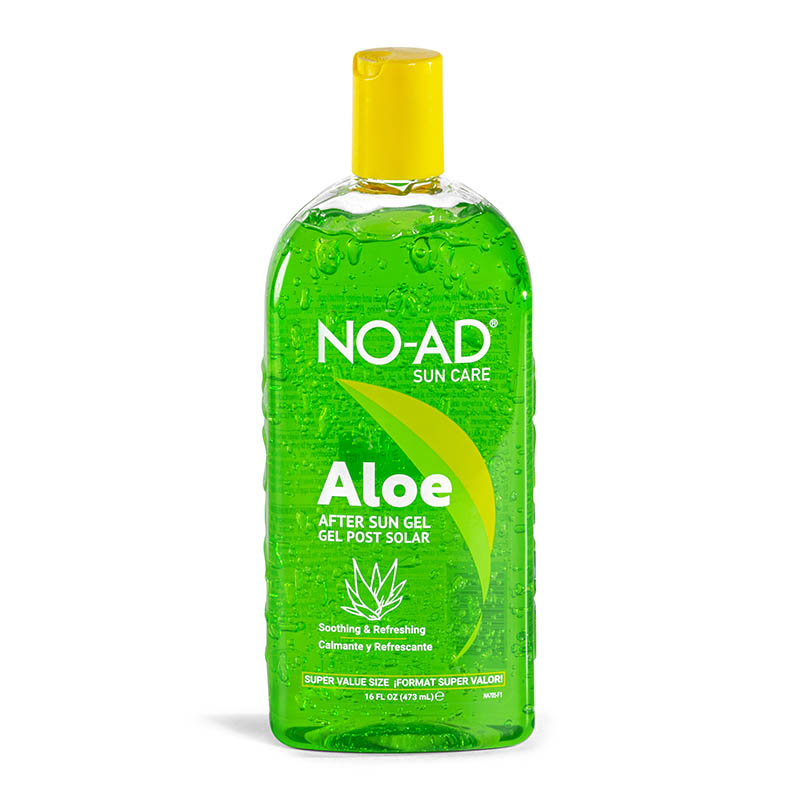 Gel Post Solar con Aloe Vera NO-AD 473 ml | Calmante y Refrescante para la Piel