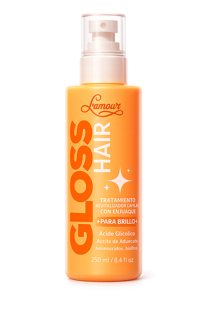 Tratamiento Lamour Gloss Hair | Revitalizador Capilar con Brillo Intenso