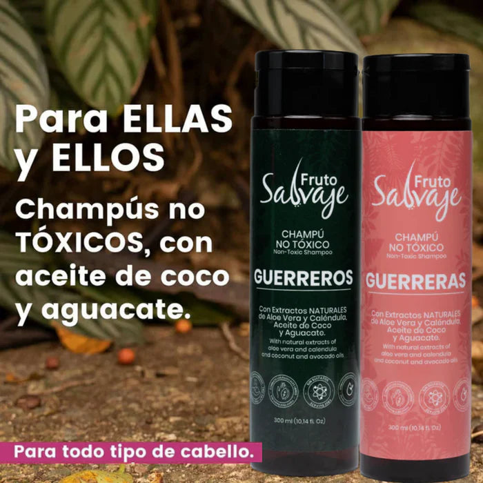 Shampoo Guerreros y Guerreras