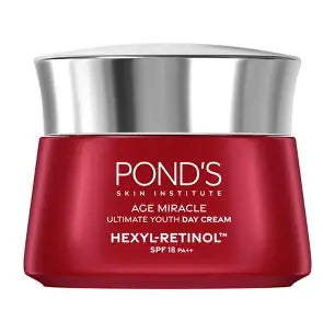 Pond's Age Miracle Ultimate Youth - Crema de Día con Hexyl-Retinol y SPF 18